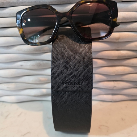 Prada Accessories - Prada Women's Black Tortoiseshell Sunglasses - PRADA